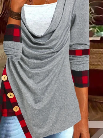 Square Neck Loose Casual Tunic Top 3 Square Neck Loose Casual Tunic Top - Image 3