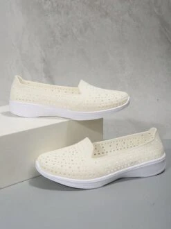Women Hollow Out Waterproof Slip On Shoes -Zolucky Sales Store 920597eabbde7bb84982f89f919ee262