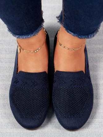 Women's Breathable Mesh Fabric Flat Shoes 18 Women's Breathable Mesh Fabric Flat Shoes - Image 18