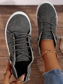 Women Vintage Lace-Up Canvas Shoes 23 Women Vintage Lace-Up Canvas Shoes -Zolucky Sales Store 92e31b8dd69a58b485d3f967ea478a43