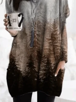 Cotton Casual Knitting Dress -Zolucky Sales Store 95944ccb90e40f245d22751501c3cfb5