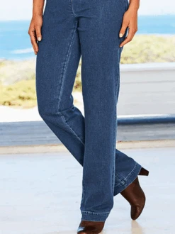 Plain Casual Denim Jeans 5 Plain Casual Denim Jeans -Zolucky Sales Store 95bd8cf39bee4d8987b6c9e2902371d6