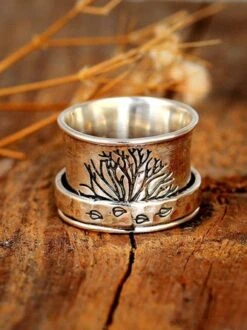 Vintage Alloy Tree Of Life Ring -Zolucky Sales Store 960cf118cac41b4fa6830c67e8d50755