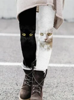 Color Block Casual Jersey Tight Leggings -Zolucky Sales Store 96123f34584c8b13ebbadee1081f05be