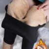 Plain Warmth Casual Leggings