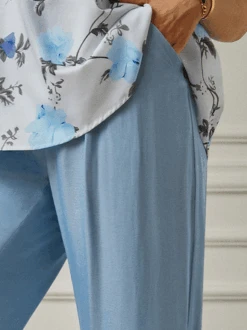 Plus Size Loose Casual Plain Pants -Zolucky Sales Store 994fdcc7a19e46d49e09ad8612f71a2d