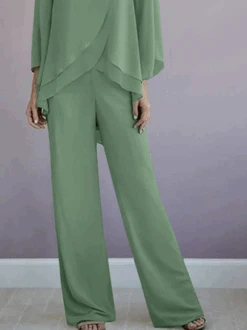 Casual Crew Neck Two-Piece Set -Zolucky Sales Store 9a5c964b3565b2a8e7a87378fd661c65