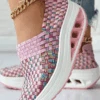All Season Casual Plain Weaving Material Casual Shoes