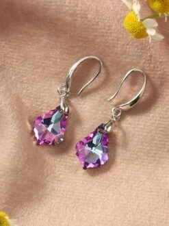 Casual Natural Irregular Gradient Crystal Drop Earrings -Zolucky Sales Store 9c08e2ea73718c82e71dc74e7b7b90ea