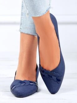 Comfortable Soft Sole Waterproof Pointed Toe Shallow Mouth Chunky Heel Shoes -Zolucky Sales Store 9c8589752d5ce1e695d295790b25618f