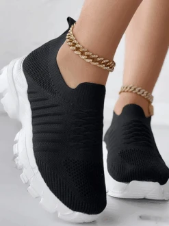 Sports Plain Mesh Fabric Casual Shoes -Zolucky Sales Store 9cb82150bad39e24992d74ccc5d9e8ec