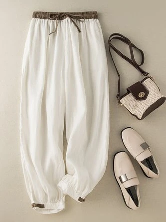 Tight Casual Cotton Pants 4 Tight Casual Cotton Pants - Image 4