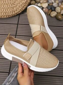 All Season Mesh Fabric Flyknit Sneakers