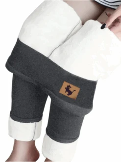 Winter Warm High Waist Stretchy Thick Cashmere Leggings -Zolucky Sales Store 9fc0ae260352ed6649e5460e125e84ed