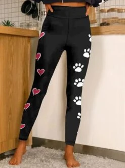 Funny Dog Heart Regular Fit Casual Leggings -Zolucky Sales Store O1CN01Ctt8cM1aQtpDkuv8S 4134413325 0 cib 1702447943469