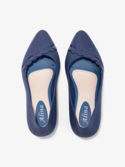 Comfortable Soft Sole Waterproof Pointed Toe Shallow Mouth Chunky Heel Shoes -Zolucky Sales Store a29737cc49d1e02519cd33b9bb4dd572