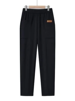 Casual Plain Woolen Pants 11 Casual Plain Woolen Pants -Zolucky Sales Store a34357df80adeb63a40e7653c7abd655