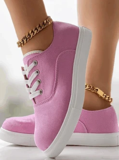 Casual All Season Plain Christmas Canvas Shoes -Zolucky Sales Store a3d8c525b2366e8c9ff7e6ae779b28b2