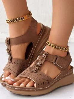 Pu Summer Casual Plain Sandal 23 Pu Summer Casual Plain Sandal -Zolucky Sales Store a55fa1eadbfdd3ede90437b758c5cdb6