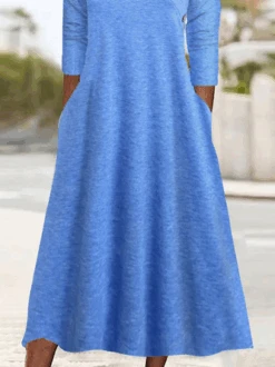 Jersey Casual Asymmetrical Regular Fit Dress -Zolucky Sales Store a5fea5bfe8c6ef89412585b0db6974ed