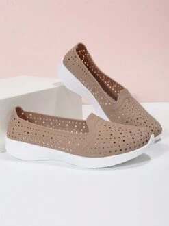 Women Hollow Out Waterproof Slip On Shoes -Zolucky Sales Store a6ed9429928e0f0eac7f1a3005c8e61b