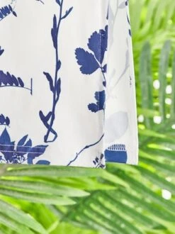 Floral V Neck Short Sleeve Casual Dress -Zolucky Sales Store a8060be1f9cb3226da3073fc9b4aeb07