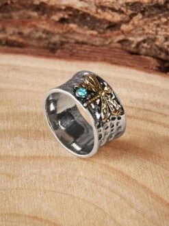 Vintage Style Vacation Mysterious Dragonfly Alloy Ring -Zolucky Sales Store a8250fbc4577b9c5651573c3caa9ad90