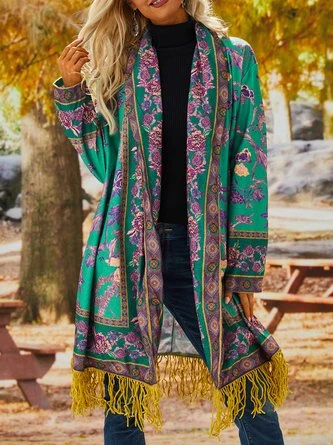 Boho Printed Casual Cardigan Cardigan 9 Boho Printed Casual Cardigan Cardigan - Image 9