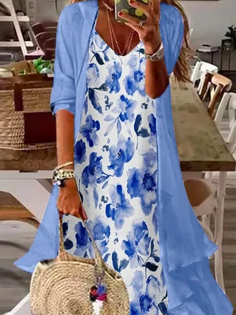 Chiffon Loose Casual Two-Piece Set 2 Chiffon Loose Casual Two-Piece Set - Image 2