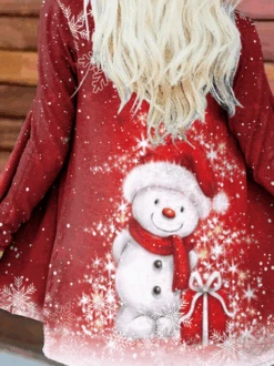 Christmas Jersey Cardigan Coat Xmas Coat -Zolucky Sales Store a9956701f032485f05913db727f1c8b4