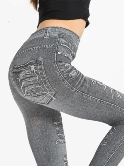 Skinny High Stretch Pants -Zolucky Sales Store aa0008462fdb111194953e45946b2cad