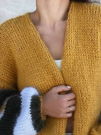 Casual Long Sleeve Sweater Coat 2 Casual Long Sleeve Sweater Coat - Image 2