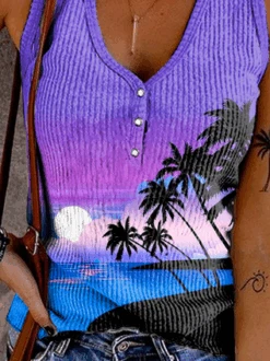 Vacation Printed Tank & Cami 5 Vacation Printed Tank & Cami -Zolucky Sales Store b12fea1e944d8a25549c70248c6885d8