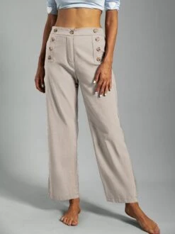 Plain Shift Casual Pants -Zolucky Sales Store b2da489ec0ab5e973784efa94fb4bd62