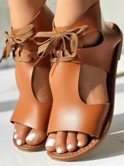 Summer Plain Casual Sandal