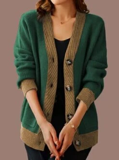 Plain Casual Cardigan -Zolucky Sales Store b3b7e24004ff3a809ac379721c13d9f1