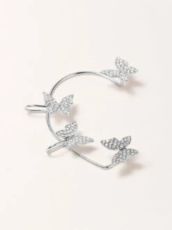 Single Alloy Party Rhinestone Butterfly Cuff Sexy Earring -Zolucky Sales Store b5e2a38ad33c71bdf426c7ceb83e598d