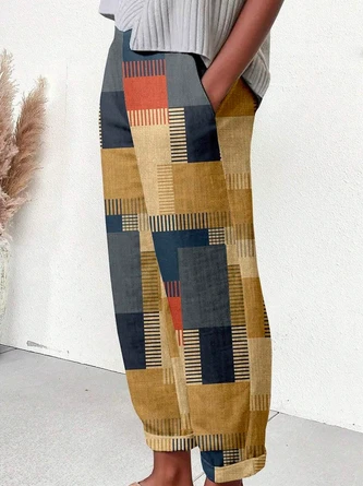 Colorblock Casual Pants 1 Colorblock Casual Pants