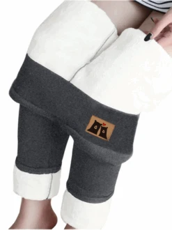 Winter Warm High Waist Stretchy Thick Cashmere Leggings -Zolucky Sales Store b7e89efa2212eed6cad96b3ae3f81146