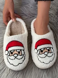 Casual Christmas Fleece Autumn Fluffy Slippers
