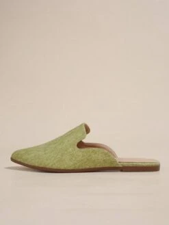 Women Minimalist Flat Heel Canvas Mules -Zolucky Sales Store ba30008a64954ea68e81f716e30aaa3a 1703838899205