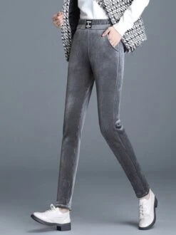 Tight Pocket Stitching Corduroy Fleece Casual Pants 23 Tight Pocket Stitching Corduroy Fleece Casual Pants -Zolucky Sales Store ba8ea9dc1514537d400694fb6cb3d9fc