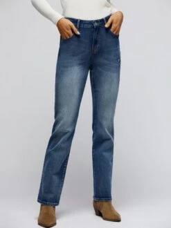 Casual Embroidered Floral Denim Jeans -Zolucky Sales Store bc392f3f8799ed65b51b840aef10fcca