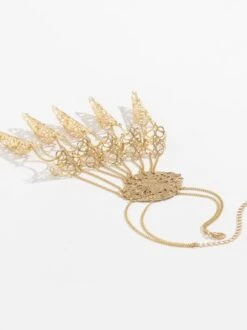 Halloween Gothic Style Tapered Tassel Nail Bracelet -Zolucky Sales Store bc47400a772022571292b9b118437639