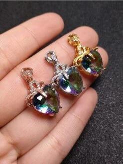 Rhinestone Heart Pendant Necklace -Zolucky Sales Store bdc4aafe0d9b9a79e43c719218d34da3