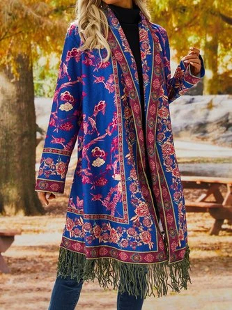 Boho Printed Casual Cardigan Cardigan 16 Boho Printed Casual Cardigan Cardigan - Image 16