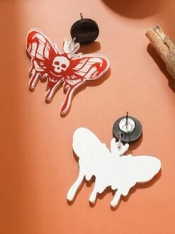 Halloween Spider Web Butterfly Dangle Earrings -Zolucky Sales Store bfe6f346851a7d3ec45b523a84e24c5e