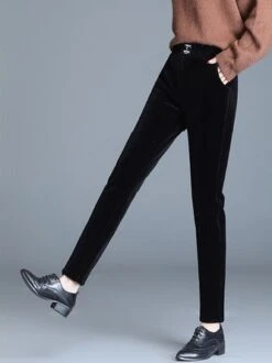 Tight Pocket Stitching Corduroy Fleece Casual Pants 25 Tight Pocket Stitching Corduroy Fleece Casual Pants -Zolucky Sales Store c09a3831c838977c92fc023a831894ea