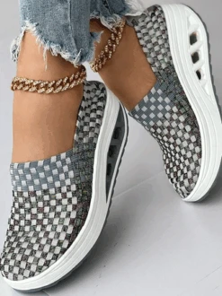 All Season Casual Plain Weaving Material Casual Shoes -Zolucky Sales Store c26d833734d4aeaa31abd86cacff96f7