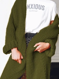 Wool/Knitting Casual Plain V Neck Sweater -Zolucky Sales Store c29066048306377381aed44bb45f0459